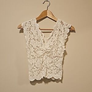 ZARA lace sleeveless S size